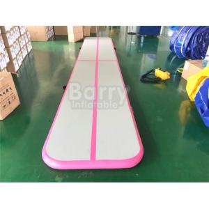 China Inflatable Tumble Track Air Tumbling Mat Home Airtrack Floor Mats Gym Mat For Gymnastics supplier