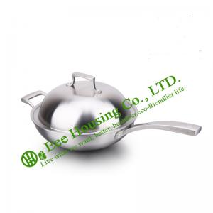 cookware with stainless steel manufactuer in China, kitchenware for sale, wok pan,fry pan non-smoking non-stick kitchen