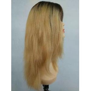 5A 10Inch Short Human Hair Jewish Wig  Dark Root,Human Hair Wig