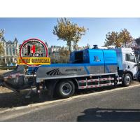 China China JIUHE trailer Concrete line Pumps HBC100 Without Truck mobile line Concrete Pump on sale