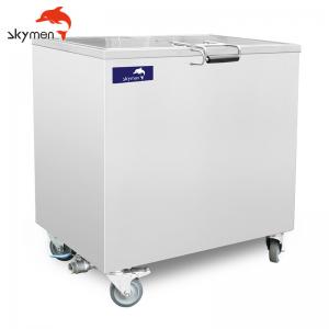 China 250L Commercial Kitchen Heating Soak Tank For Grease Hood Filter Carbon Removal supplier