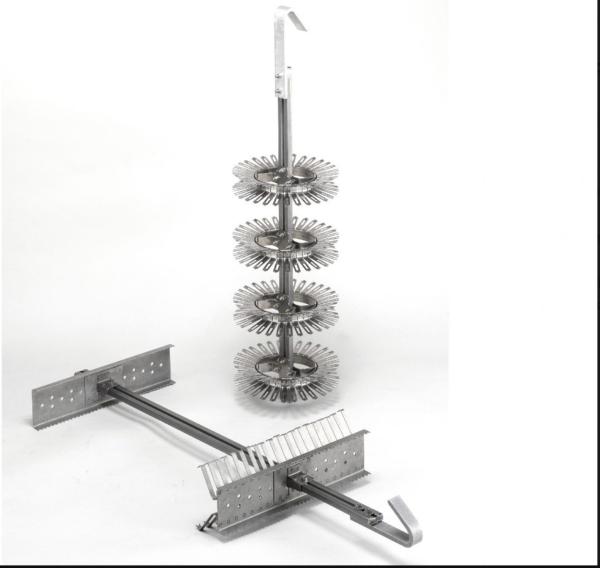 Rust Proof Electroplating Jigs And Racks Anodization Treatment Plating Rack