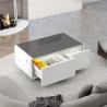 China Mail Packing Mini Bar Coffee Table with Intelligent LED Control Panel and Cooling Function wholesale