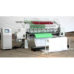 Multi Needle Straight Line Quilting Machine , 2.4 Meters Blanket Sewing Machine