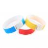 Paper Tyvek RFID Wristbands , Pre Printed HF RFID Wristband Access Control