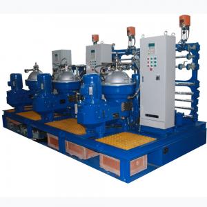 China Marine Power Plant Diesel Engine Fuel Oil Handling System Disc Separator 5000 LPH supplier