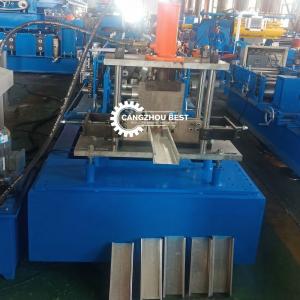 China Full Automatic High Speed 2mm C Channel Purlin Roll Forming Machine supplier