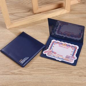 China Pvc Phone Card Holder Business Plastic Folding Card Holder supplier