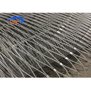 Staircase Infill Balustrade Safety Netting Exterior / Interior Decorative Cable Mesh