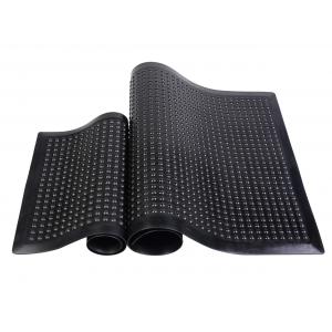 Antistatic 3 Layers Anti Fatigue Mat , Conductive PVC Black Yellow ESD Floor Mat