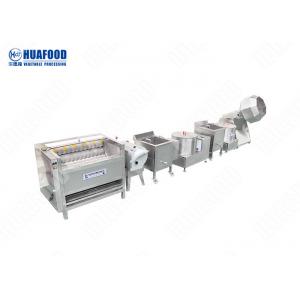 China Semi Automatic Potato Chips Making Machine / Fresh Potato Chips Machine supplier