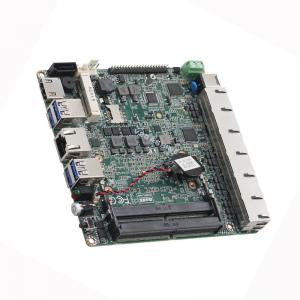 China Intel® 6th Gen I3 I5 I7 6 LAN Industrial NANO Motherboard for Firewall Pc Pfsense Router supplier