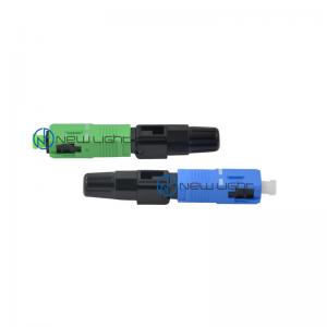 China  SC/APC FTTH project 90N 2.0mm Field Assembly Connector supplier