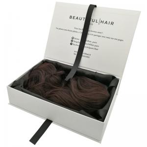 China wig Cosmetic Packaging Box luxury Hair Extension Packaging Box supplier
