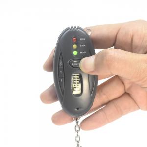 Drive safety Digital Keychain Alcohol Tester Breathalyzer with LED Display for Gift