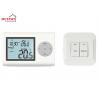 Large LCD Display wireless boiler thermostat Programmable , RF Heating Room