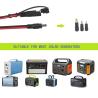 SAE - DC同軸アダプターケーブル - 6フィート 14AWG クイックリリース 接続プラグ 5.5mmx2.1mm オスジャック延長電源、自動車用8mm 2.5mm 3.5mmアダプター付き (B09N3LCJ4F)
