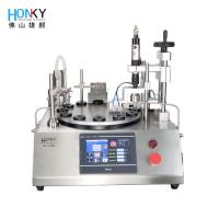China 20ml Drop Bottle Essential Oil Filling Machine With Ceramic Piston Pump on sale