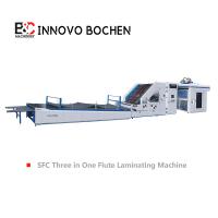 China SFC1500 Automatic Corrugated Flute Lamination Machine 5Ply Paper Mounting Flute Laminator Machine on sale