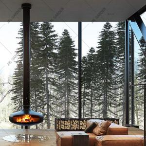 China Roof Mounted Wood Burning Fire Pits Suspended Fireplace Cocoon Hanging Fireplace supplier