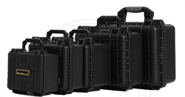 Shockproof Long ABS Military Rifle Case Battery Plastic Computer Equipment