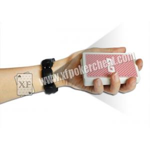 China Gambling Bracelet Camera Poker Scanner To Read Invisible Bar Codes Cards supplier