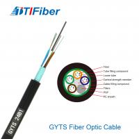China G652d Single Mode Stranded Armored Fiber Optic Cable Outdoor Use Gyts 2 - 288 Core on sale