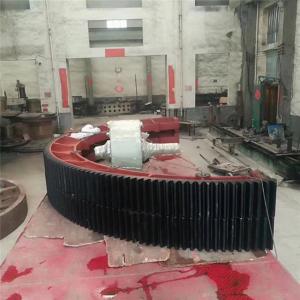 China GB7233-87 Sponge Iron Plants GS42CrMo4 Mill Girth Gear And Ball Mill Girth Gear Factory supplier