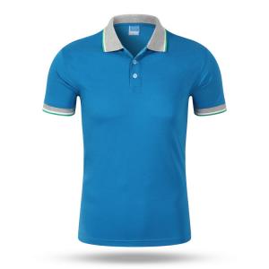 China 100 Cotton SGS Rib Collar Summer T Shirts Short Sleeve Tencel Fabric supplier