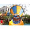 China Small Fiberglass Water Slides for family interaction in kids water playground for Water Park wholesale