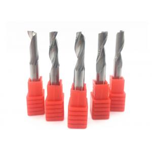 China 4mm Single Flute Spiral Solid Carbide End Mills CNC Carbide Router Bits supplier