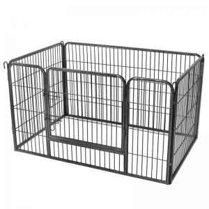 China Iron Metal Dog Cage 3.8X14 Cm Mesh Opening Rust Proof Robust Structure supplier