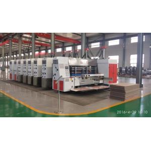 China Electric Multi Color Corrugated Sheet Printing Machine Easy Operation supplier