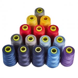 China 60/3 60/2 Multi Colous 100 Spun Polyester Sewing Thread Factory Price supplier