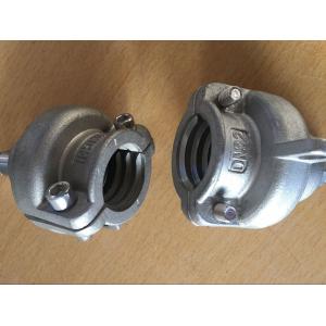 China Half Round Pot Shape φ32mm Metal End Caps For Pipe Casting High Precision supplier