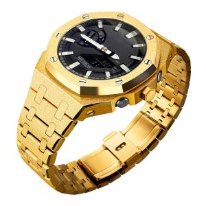 China 5th Gen Frosted 316L Mod Kit из нержавеющей стали для Casio Ga2100 G Shock Oak Case Watch supplier