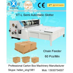 China Grinded Surface Pumping Corrugated Carton Paper Plate Making Machine Of Slotting supplier