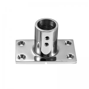 China Marine 22 mm 25 mm Stainless Steel 90 Degree Hand Rail Fitting for Boats Accessories supplier