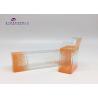 Rectangle Shape PET Plastic Box Clear Plastic Boxes Offset Printing 5.8X3X15.5cm