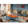 Mediterranean Concise design cabinet living room furniture wood coffee table