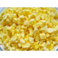 China Nutritious Freeze Dried Fruit , Freeze Dried Pineapple Raw Fruit Flavour on sale