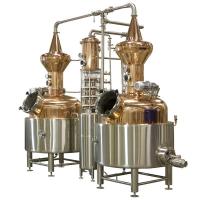 China Ethanol Production with GSTA Stainless Steel Distillation Equipment 4.5*1.7*3.5M Size on sale