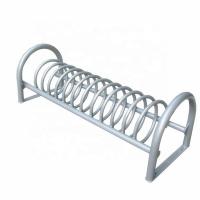 China Powder Coated Steel Bike Parking Racks , Bicycle Parking Stand ISO9001 Certificate on sale