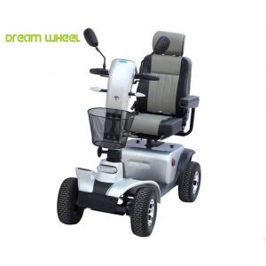 China 24V 900W Motorised Mobility Scooter , 13 Inch Four Wheel Handicapped Scooter supplier