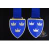 China Finisher Maration Half 10K 5K Sports Metal Award Medals Zinc Alloy 3d With Soft Enamel Medallion wholesale