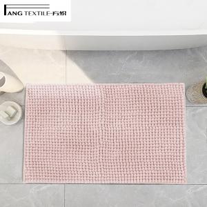 China TPR Bottom  Ultra Thick Chenille Bath Mat Runner with high breathability supplier