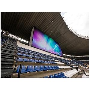 Advertising Full Color P10 Led Panel Screen Stage / Sports Stadium Scoreboard Banner