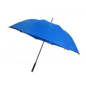 Custom Automatic Stick Umbrella , Long Stick Umbrella EVA Straight Handle