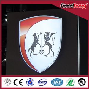 China Custom Vacuum Forming Acrylic logo Advertising Auto 4s Car Shops supplier