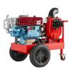 China Diesel Water Pump Belt Wheel Drive Dry Priming pump Compact Structure Self Priming Pump For Home wholesale